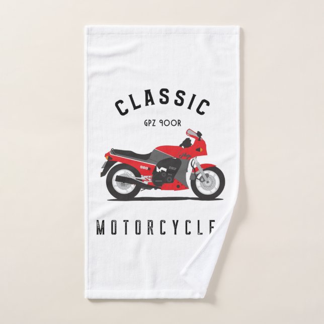 GPZ 900R Ninja ZX900A Motorrad Biker (Toalla de mano)