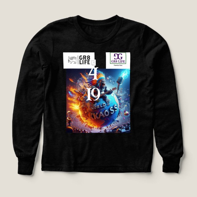 GR8 Vida x artículo del coleccionista keniano caót (Diseño frontal)