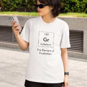 GR el elemento de la camisa de la frustración