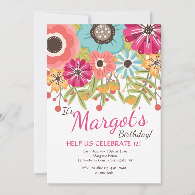 Grabación con invitación a color (Anverso)