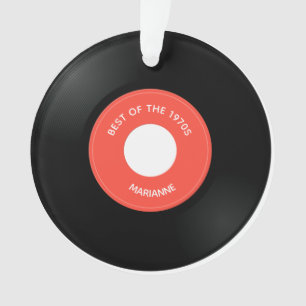 Grabación de vinilo Un único "45" Diseño Ornamento