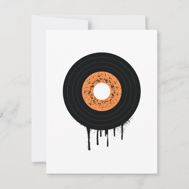 Grabación Lp De Vinilo De Derivación De Fundición (Anverso)