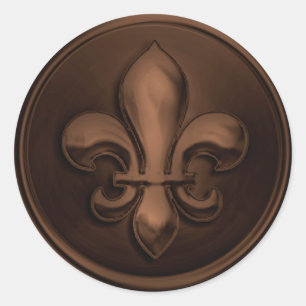 Grabado en relieve de Sello para sobres Fleur de L