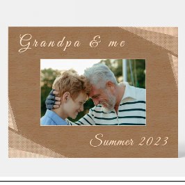 Grabados Abuelo Geométrico Fecha Personalizado Marcos de im