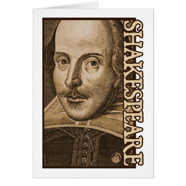 Grabados de Shakespeare Droeshout (Frente)