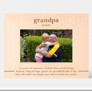 Grabados Marcos de fotos de madera personalizados con cita 