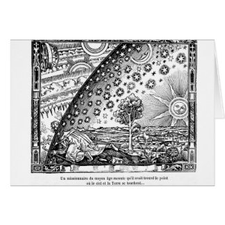 Grabar en madera de Flammarion del universo