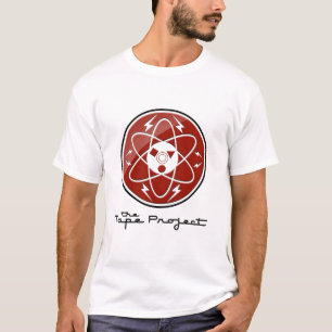 Grabe la camiseta de algodón del proyecto