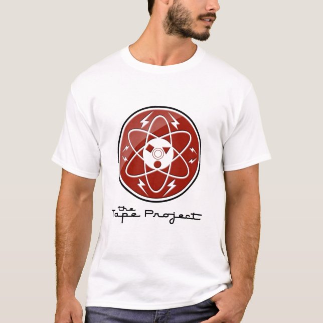 Grabe la camiseta de algodón del proyecto (Anverso)