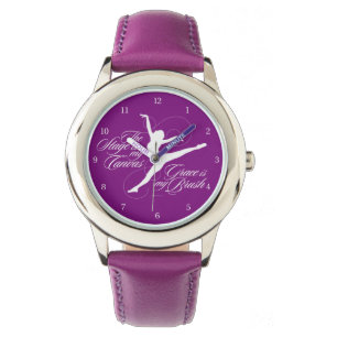 Grace es mi reloj de pulsera de pincel (baile)