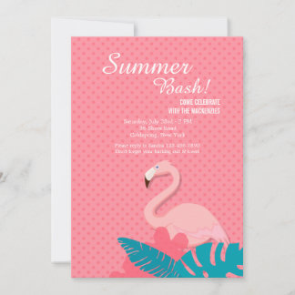 Graceful Flamingo Invitación