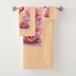 Graceful Flamingo Walk | Arte acuático rosa