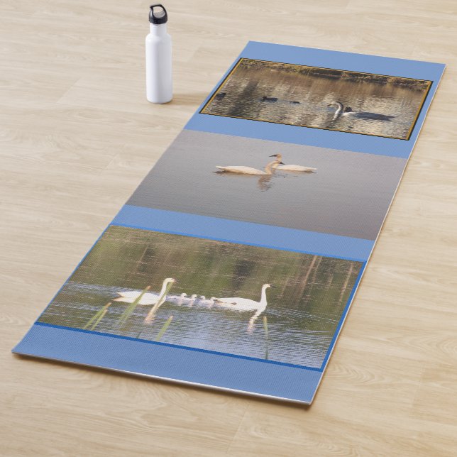 Gracets Swans Yoga Mat (In situ)