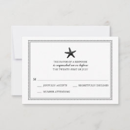 Graceus Starfish Black | RSVP de boda