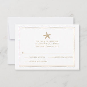 Graceus Starfish   RSVP de boda