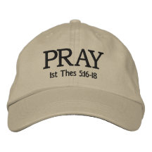 GraceWear - Gorra Pray - Stitching negro