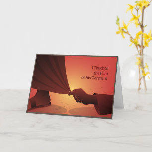 Gracia curadora: Tarjeta de aliento cristiana