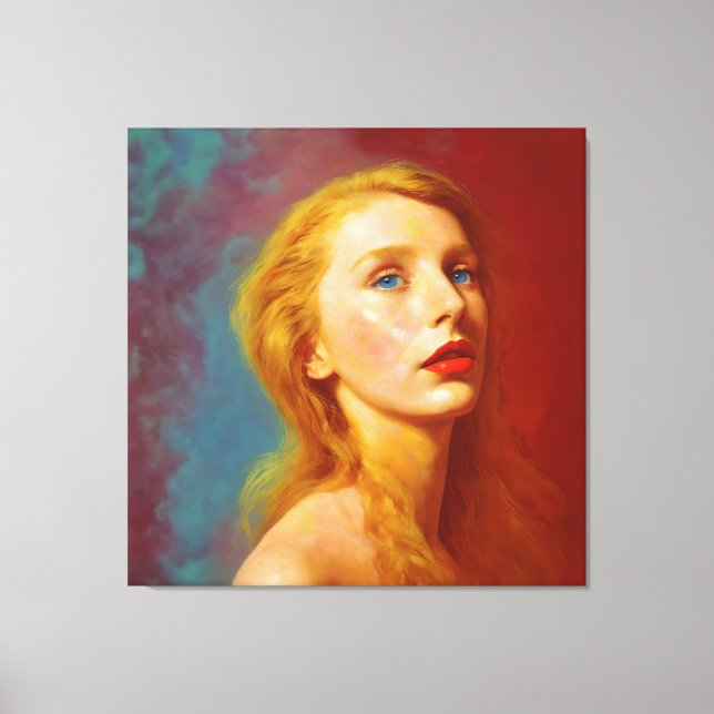 Gracia del arte abstracto moderno | Serie de tres  (Anverso)