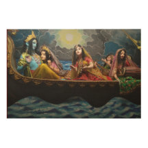 "Gracia divina: Arte Pared Lord Krishna"
