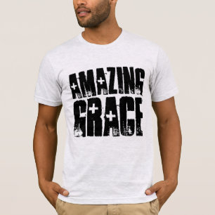 GRACIA INCREÍBLE, camisetas cristianas