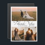 gracias 3 fotos imán boda de guiones modernos<br><div class="desc">gracias 3 fotos imán boda de guiones modernos</div>