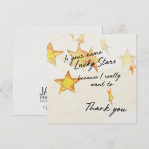 ¡GRACIAS! 5,25 x 5,25 tarjeta