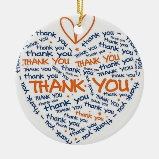 *GRACIAS* A ALGUIEN ESPECIAL Ornamento DE NAVIDAD (Frente)