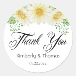 Gracias a Favor del Pegatina Redondo Clásico