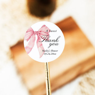 Gracias A La Ducha Bridal De Bow Rosa, Etiquetas F