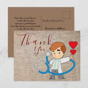 Gracias a la postal del médica