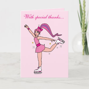 Gracias a la tarjeta de entrenador de patinaje sob