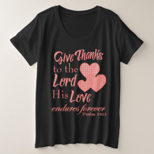 Gracias a los Camisetas de Lord Bible Verse