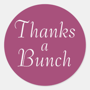 Gracias a los Pegatinas de Bunch