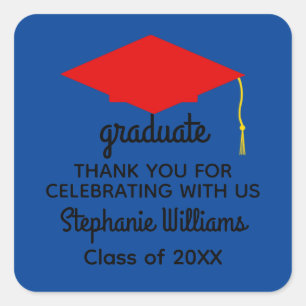 Gracias a los Pegatinas del Cap #1 de graduación r
