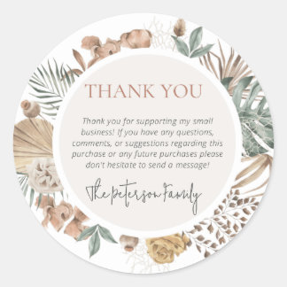 Gracias a los Pegatinas empresariales