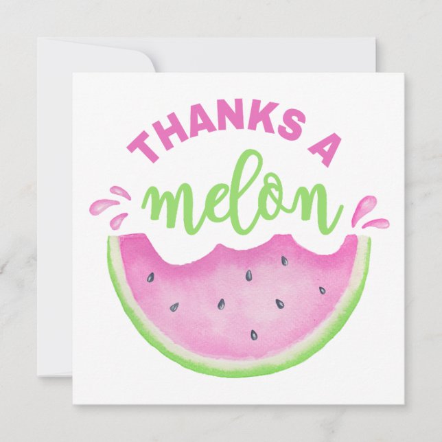 Gracias a Melon Watermelon Birthday (Anverso)