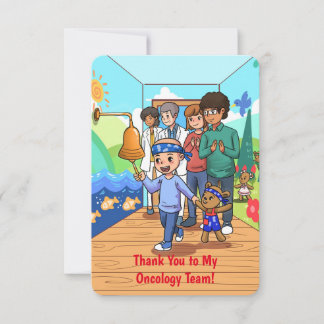 Gracias a mi tarjeta de notas de equipo de Oncolog