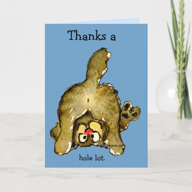 Gracias a toda una carta de agradecimiento a tu ga (Anverso)