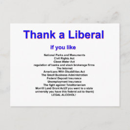 Gracias a una postal liberal