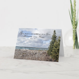 Gracias al Señor - Tarjeta de felicitación