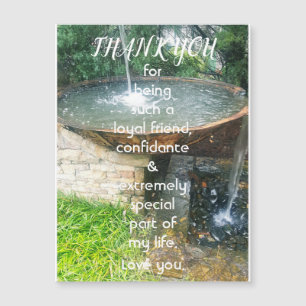 Gracias, Amigo Especial, Tarjeta Magnética de Salu