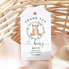 Gracias antes de la etiqueta de mucho favor