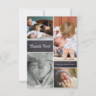 Gracias, anuncio de nacimiento de un segundo bebé