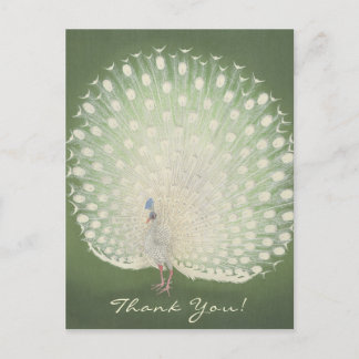 Gracias | Bella Artes de Japón | Postal de Peacock