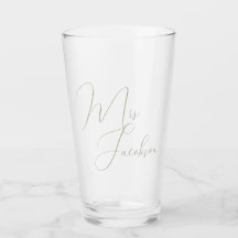 Gracias Boda cliente Gift Sage Green