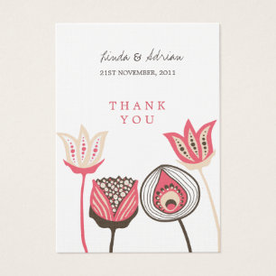 Gracias Boda Gift Favor Tags Honeysuckle