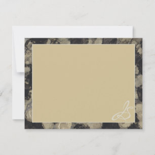 Gracias boda por las sombras de las tarjetas de or