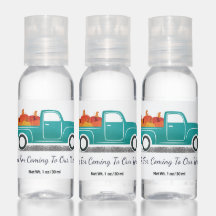 Gracias Boda Vintage Truck and Pumpkins