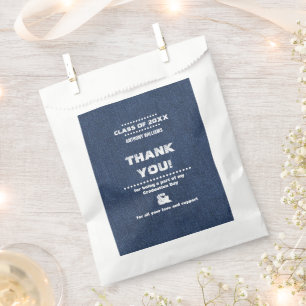 Gracias   Bolsas de Favor del Personalizado del Pa