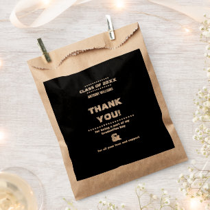 Gracias Bolsas de Favor del Personalizado del Pa